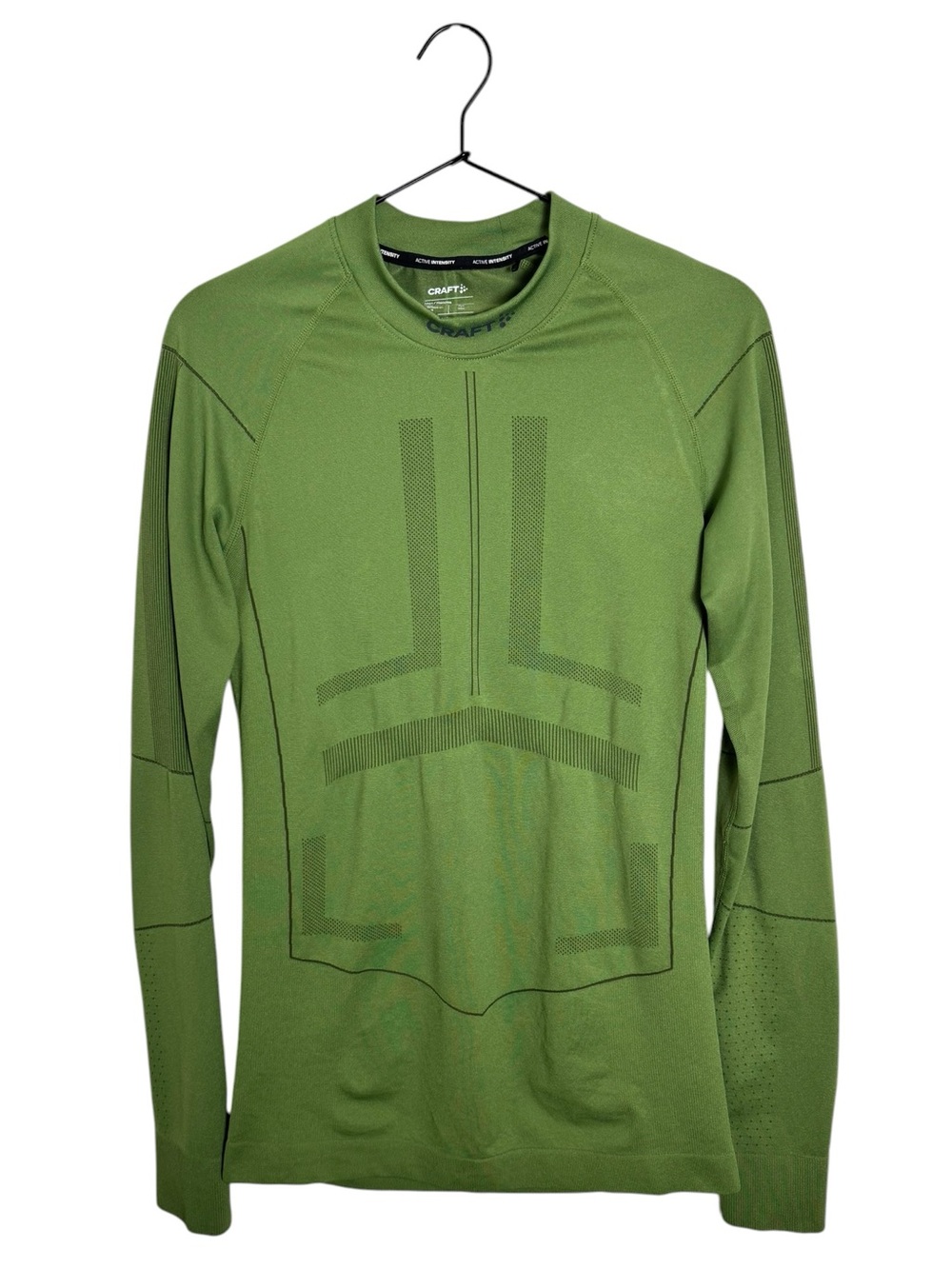 Craft Sportswear Men’s Intensity Crewneck Long Sleeve Baselayer Cactus Green